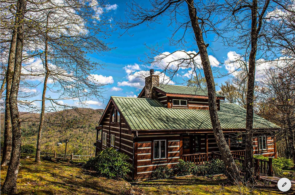 Moose Mountain Vacation Cabin Rental in Cashiers, NC.