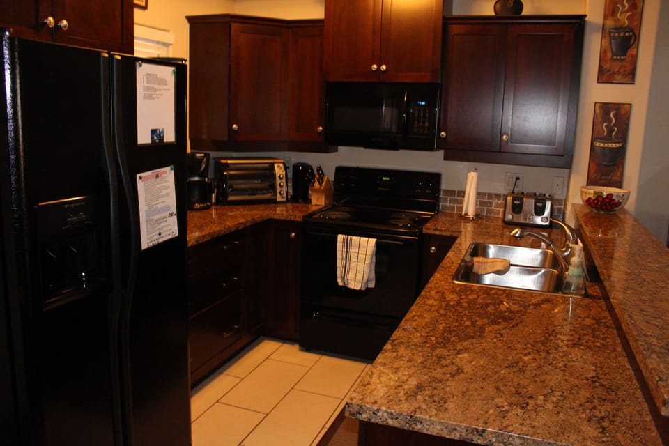 kitchen area upstairs