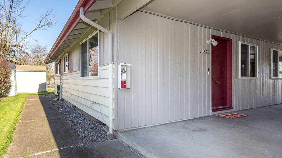 Breezeway and Front Door