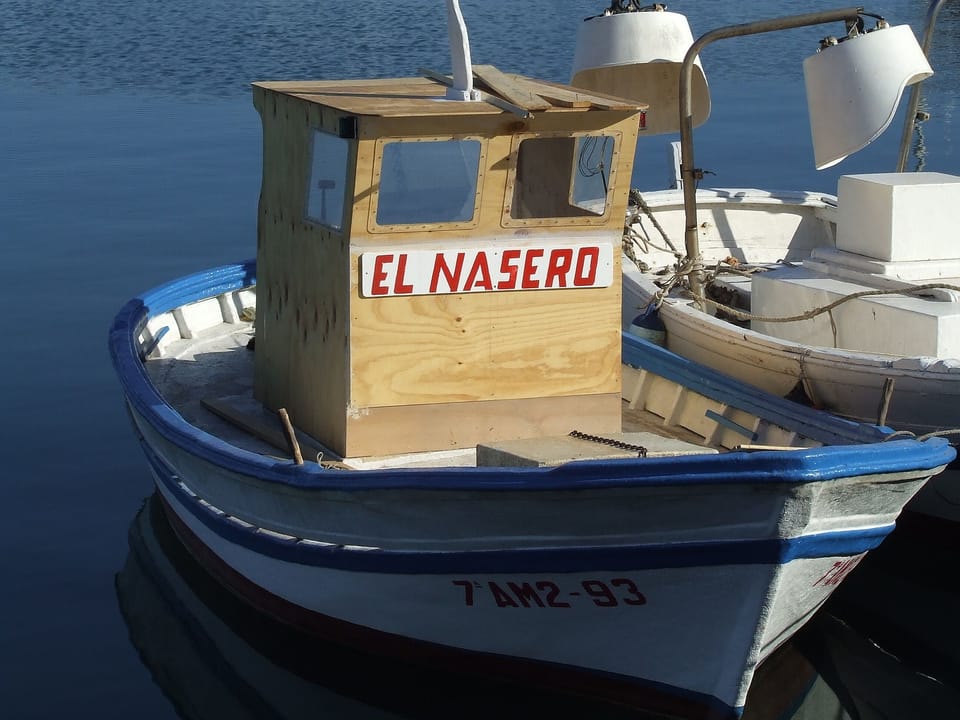 Local fishing boat, Roquetas de mar