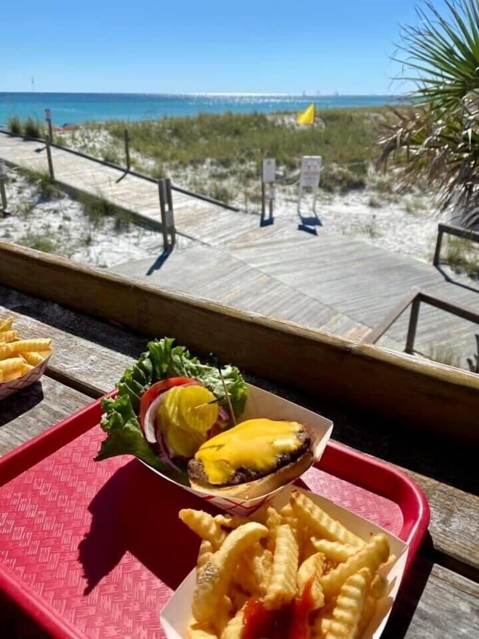 Gated Beach side restaurant for Sandpiper guests. 