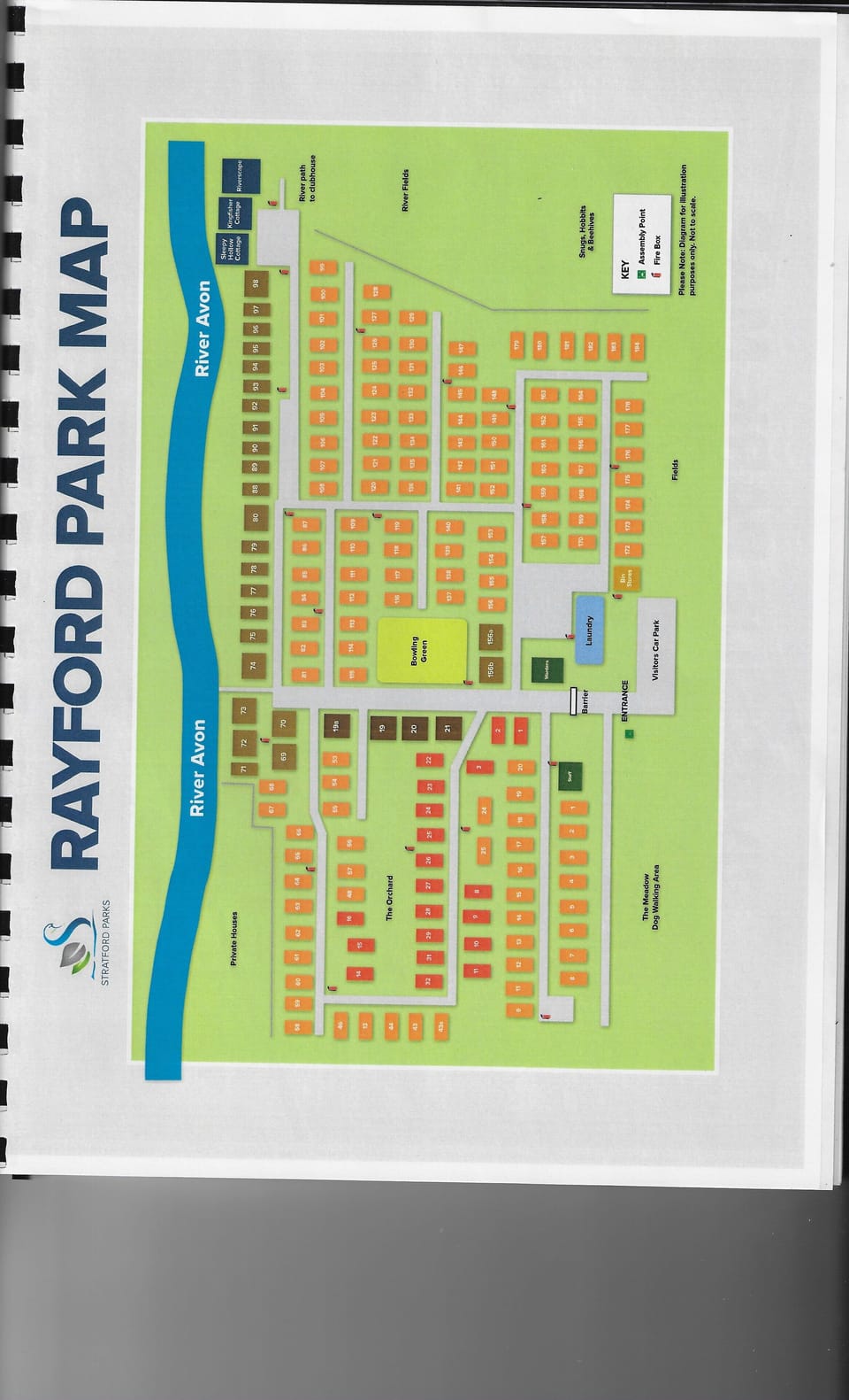 Map of Rayford Park 