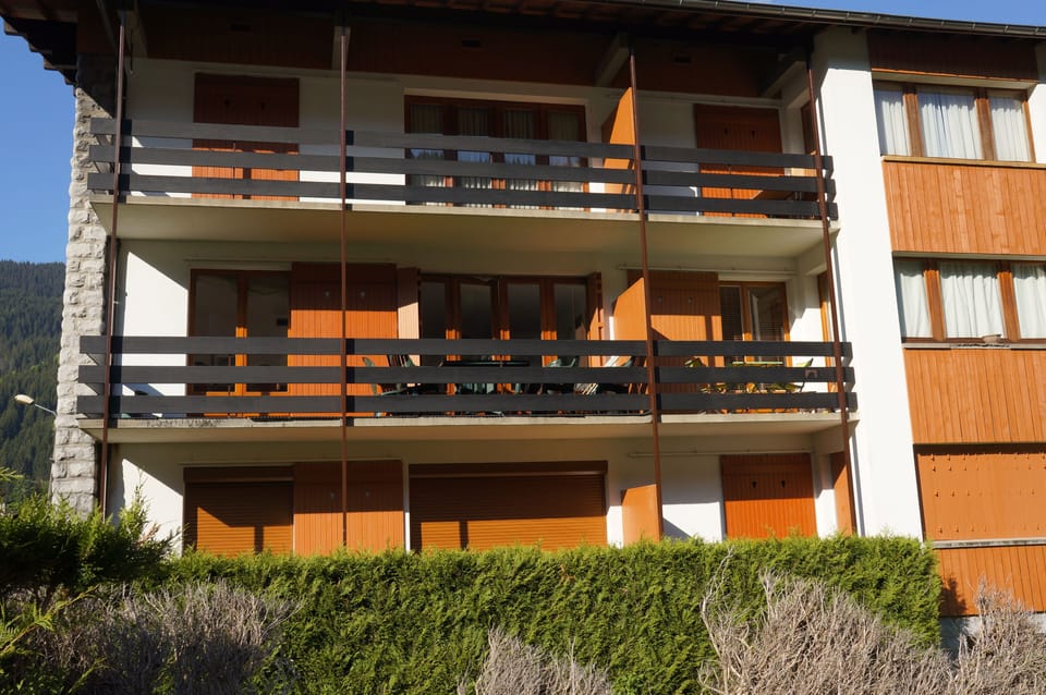 Vie of apartment from the garden, 1st floor
