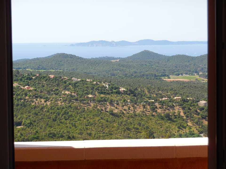 View from the master bedroom’s bath 