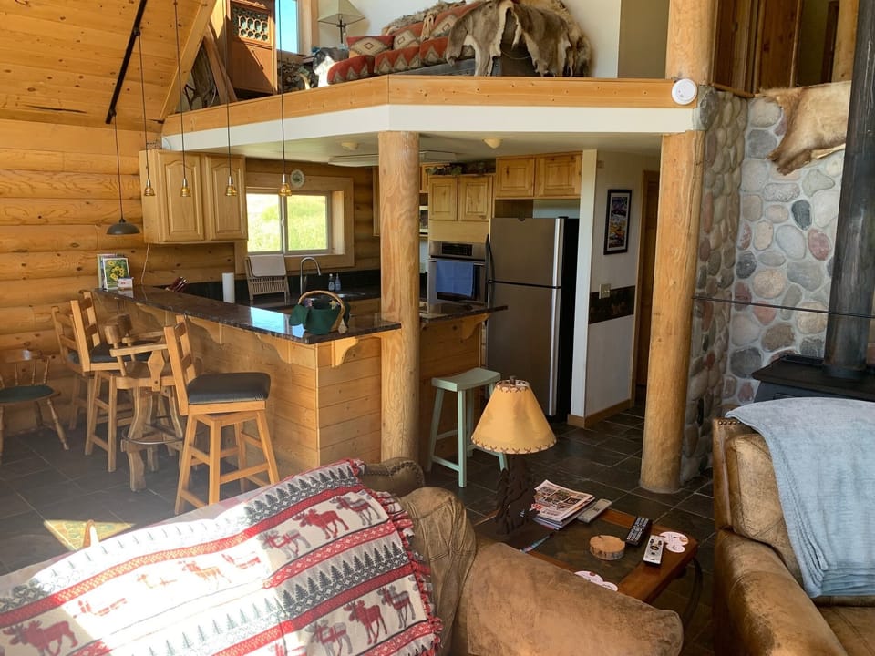 View into Kitchen from Living room