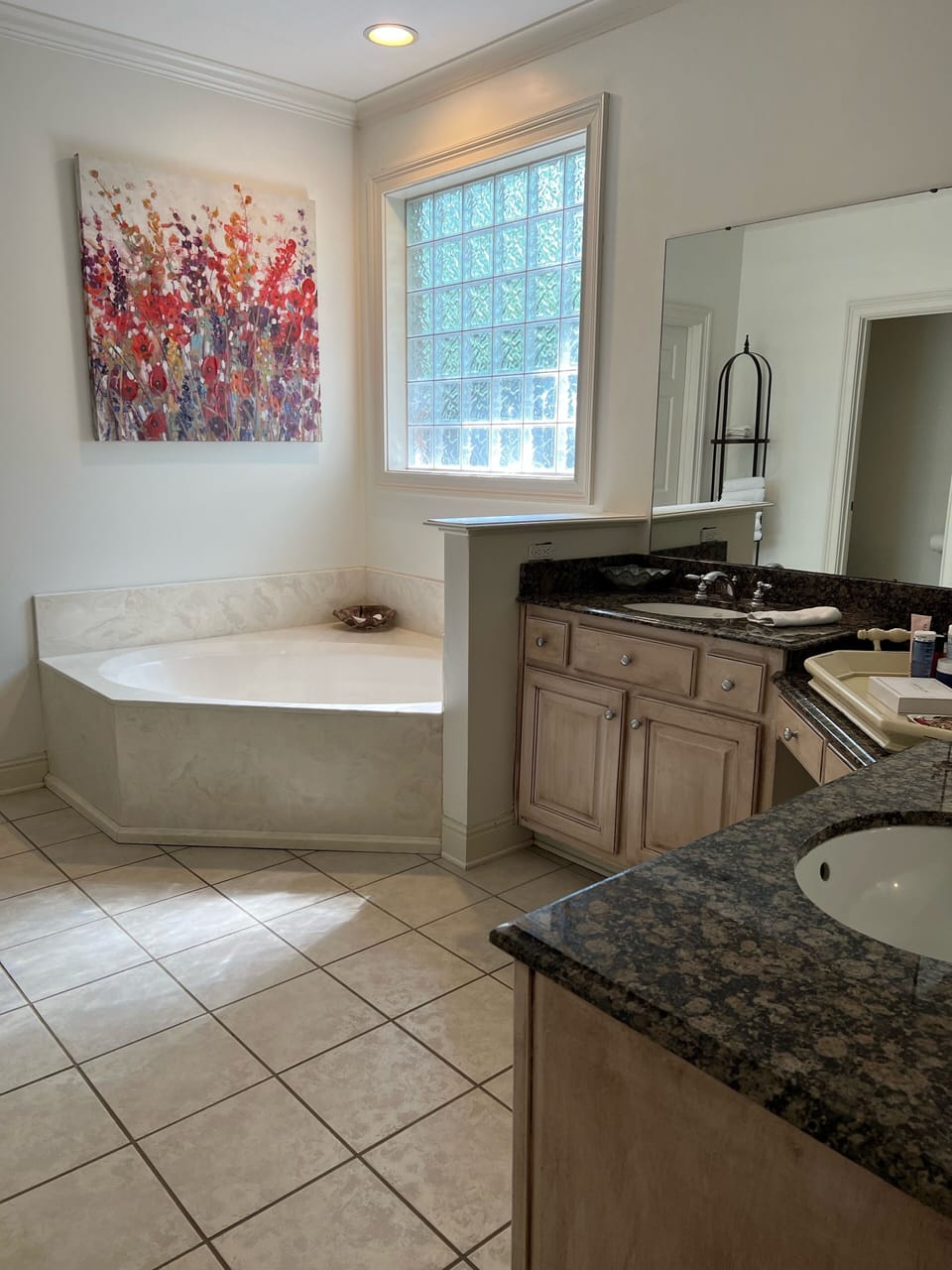 Master bathroom 