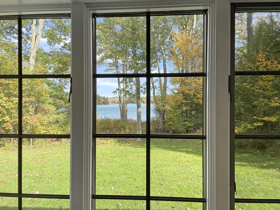 View from family room