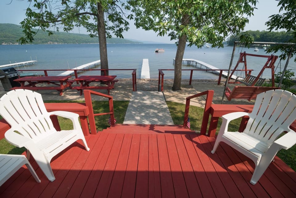 You will not want to leave this view at the end of your stay!