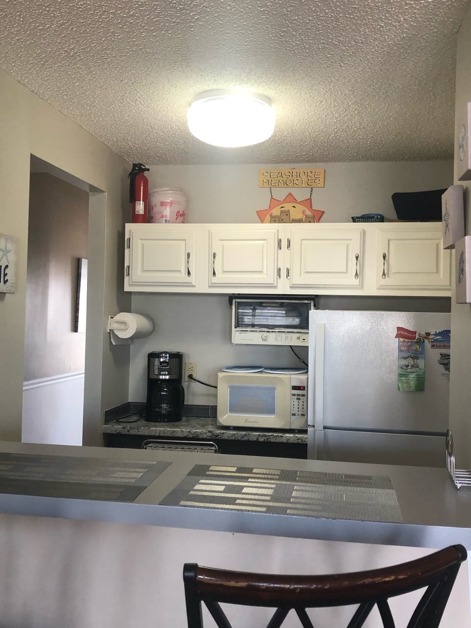 view of kitchen from Linving Area
