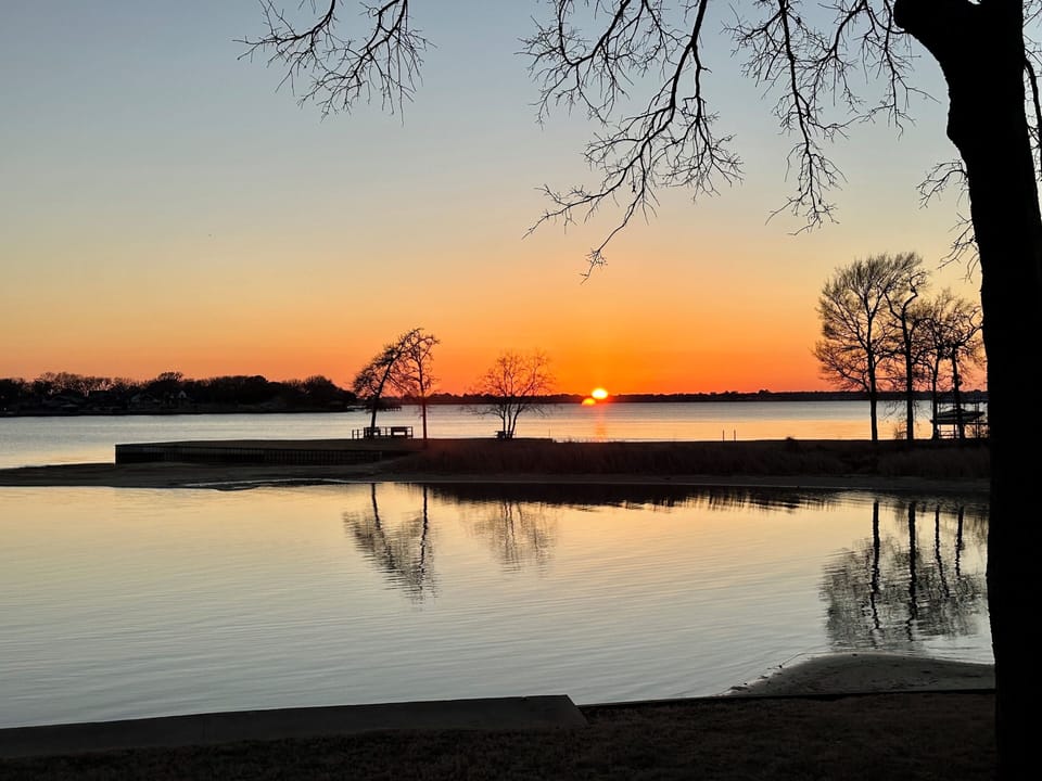 Winter sunsets are amazing!