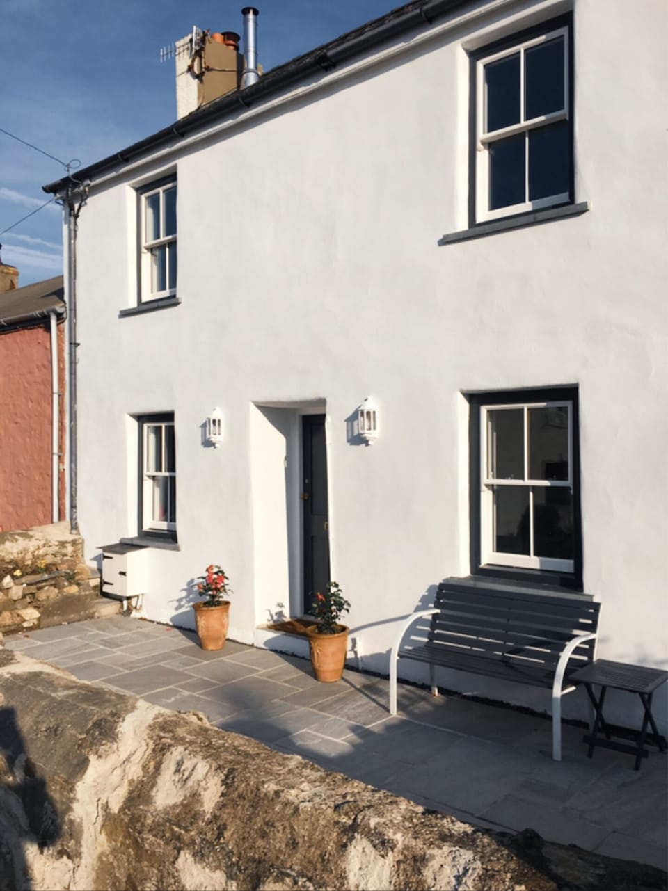 The Retreat - the ground floor of this renovated stone property 