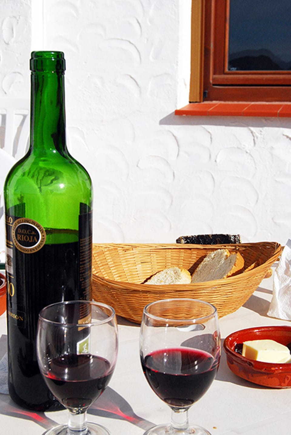 Bread and wine not!