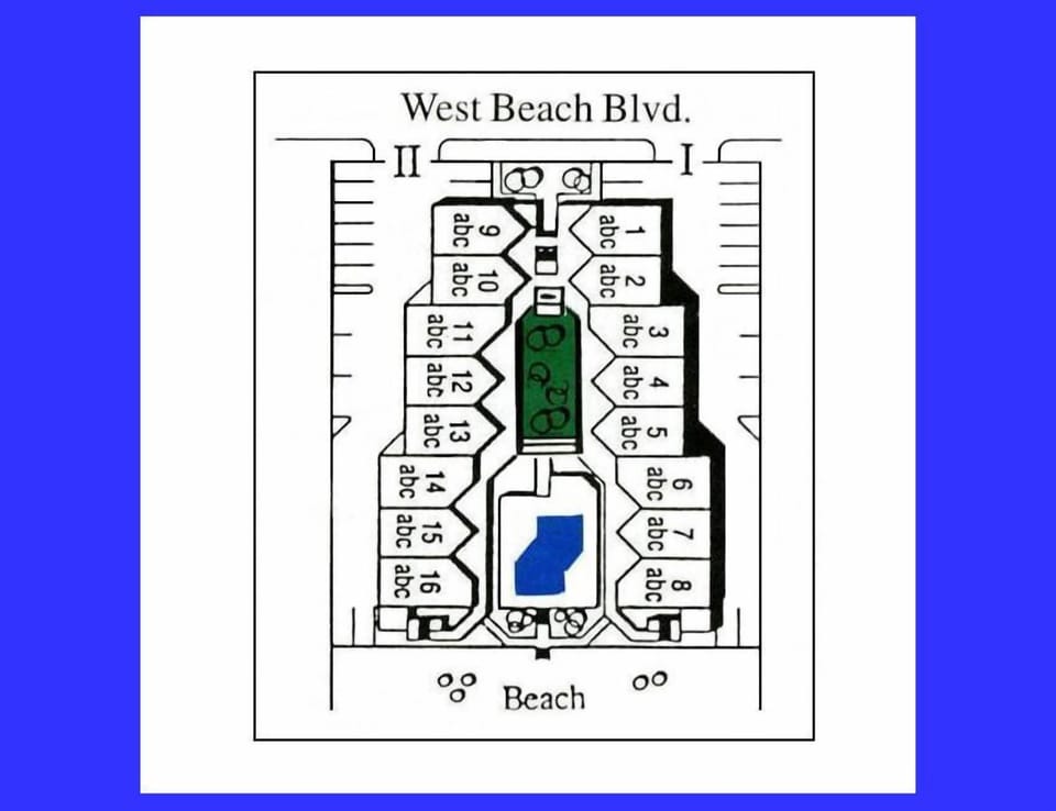 Sandpiper Condominium Complex Layout