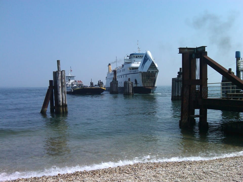 Cross Sound Ferry to New London, CT.