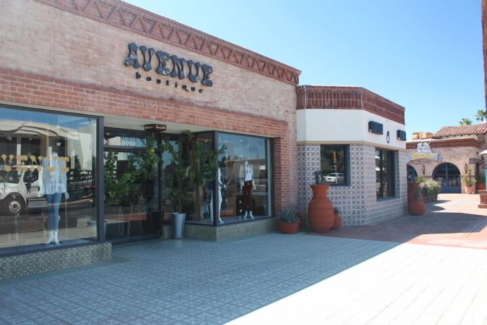 A boutique nearby