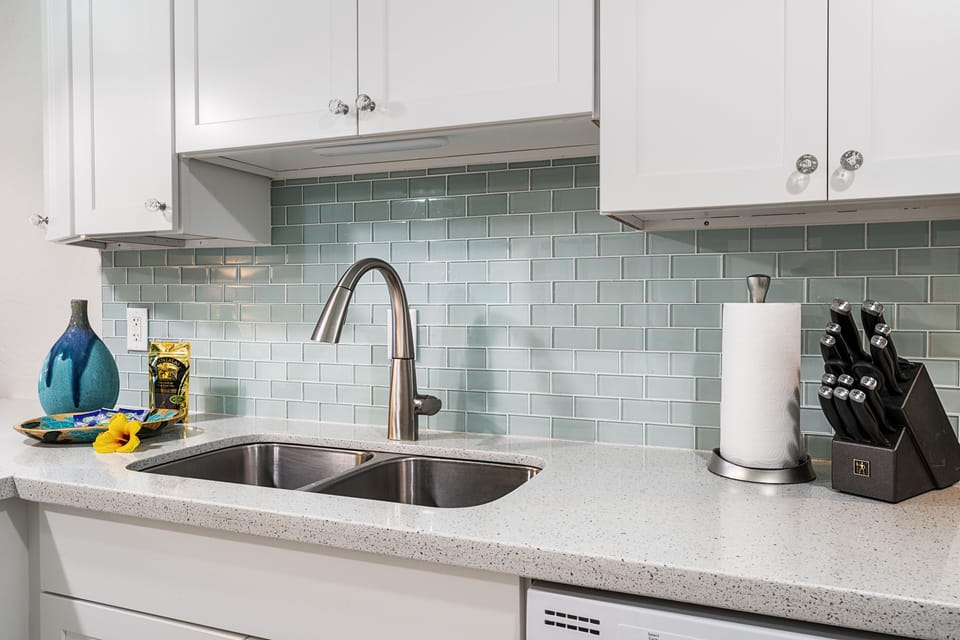 Fully stocked kitchen