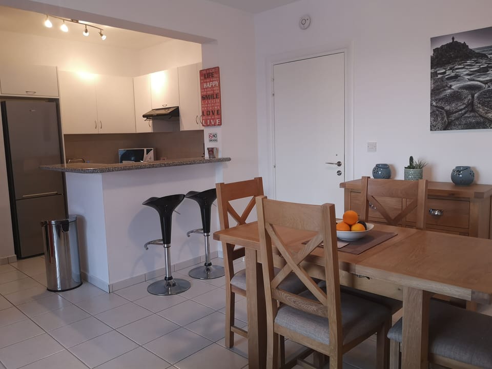 Open plan dining area