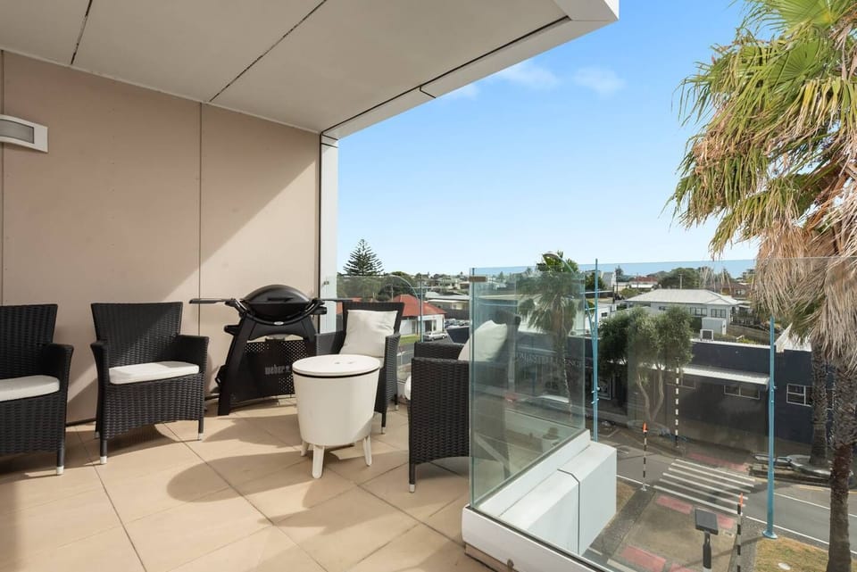 with outdoor seating