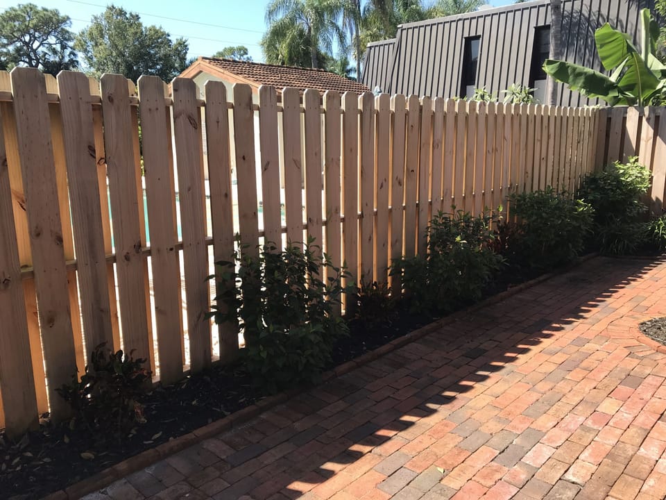 Outside patio