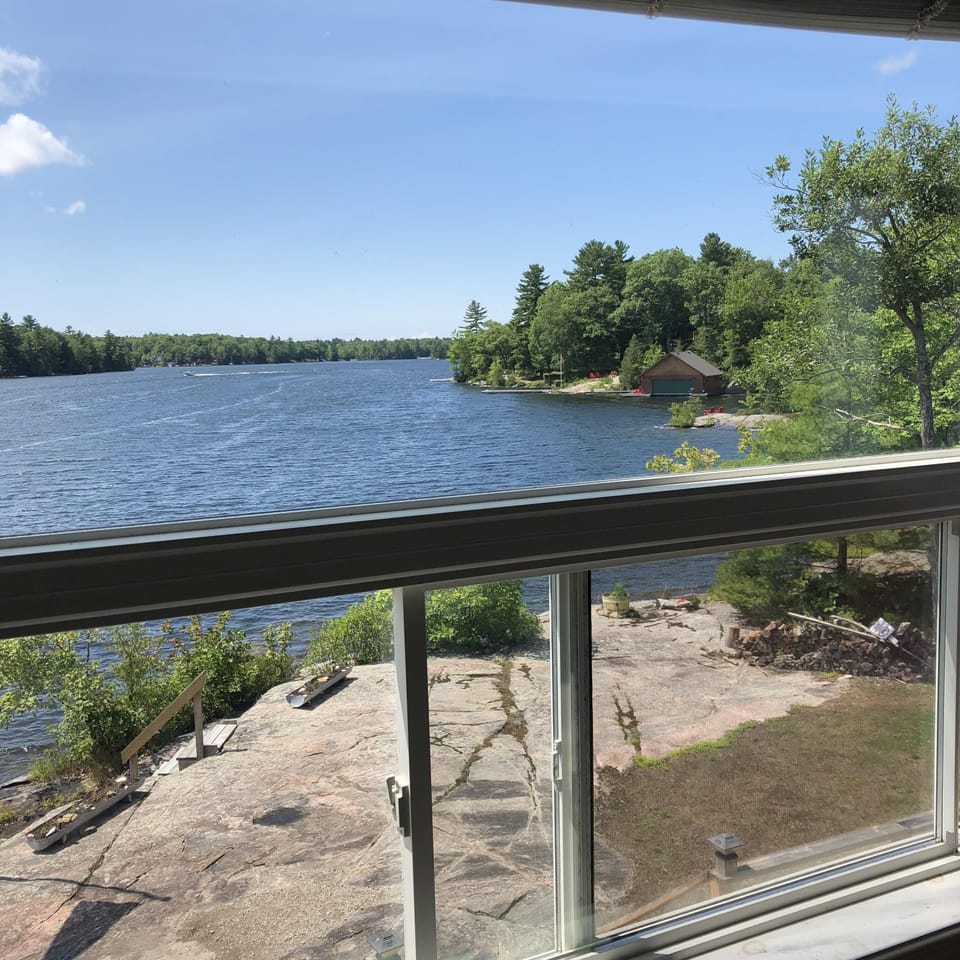 View from family room