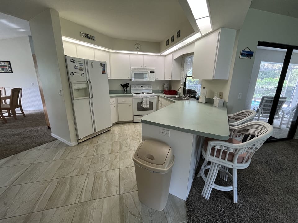 Open Design Kitchen that allows family time when making your favorite recipes
