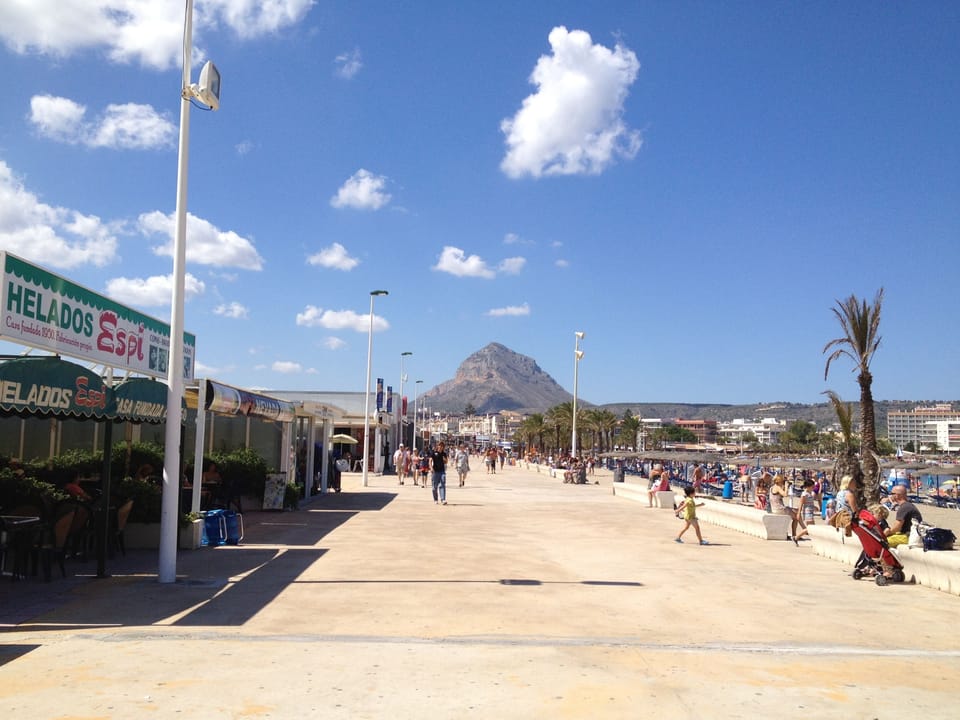 Arenal sandy beach