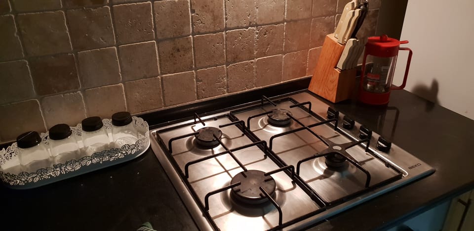 The kitchen 