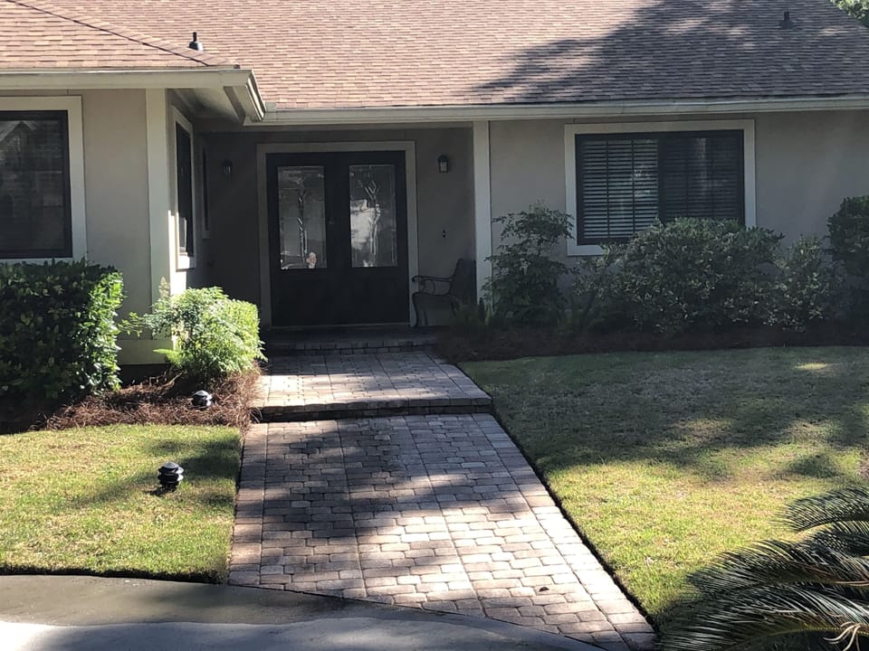 Closer view of the front