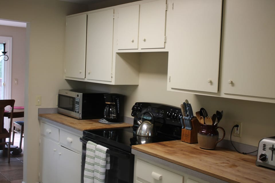 fully equipped modern  kitchen