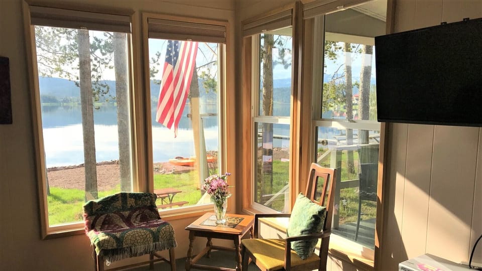view from living room