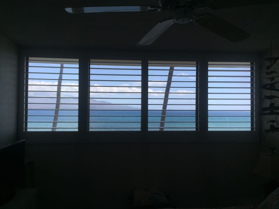 Master bedroom shutters