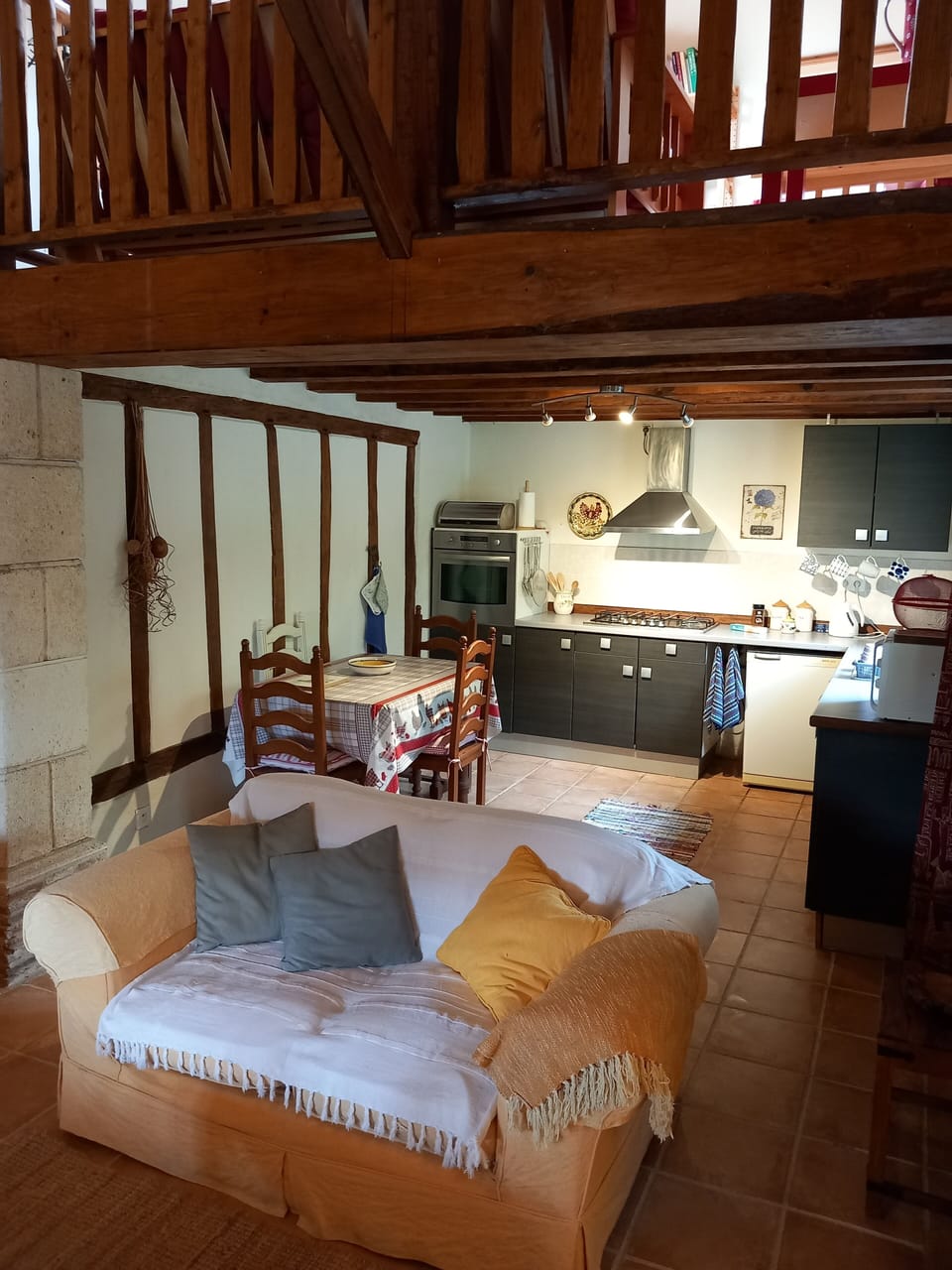 Kitchen from lounge