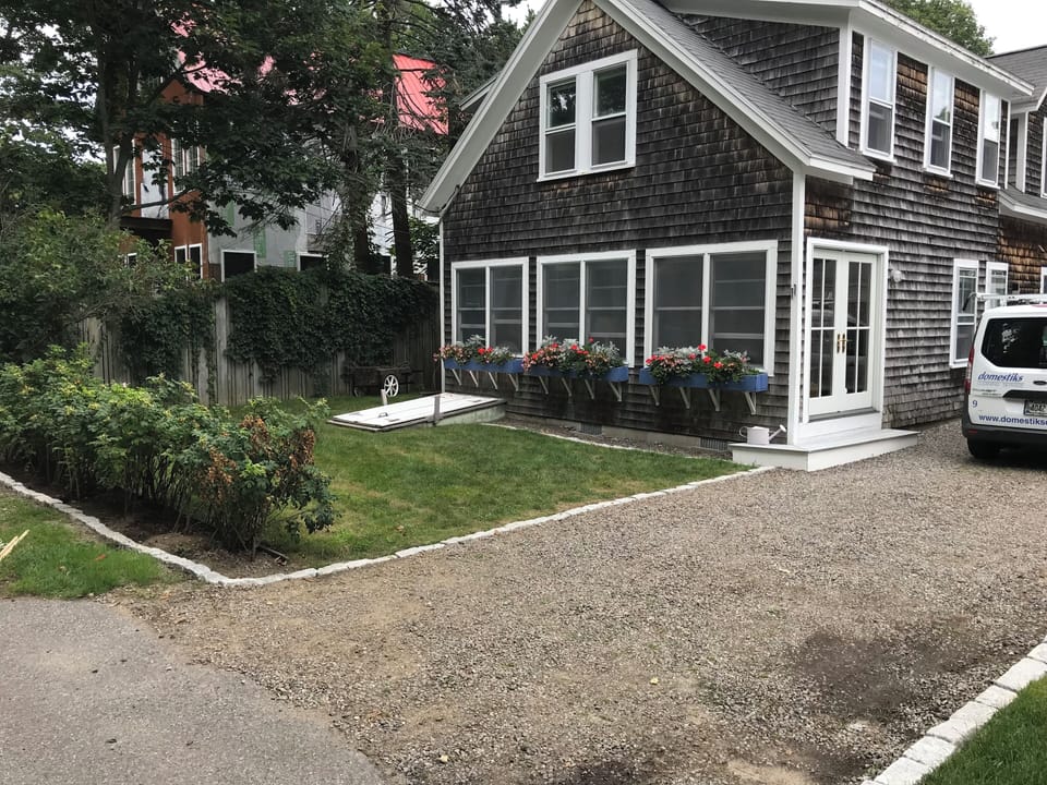 Front of the house