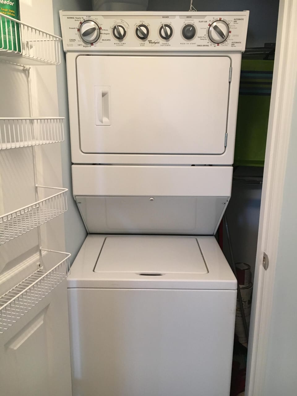Washer/Dryer in unit