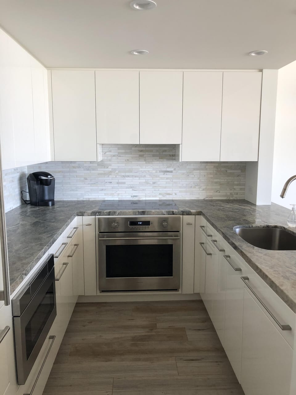 newly remodeled kitchen