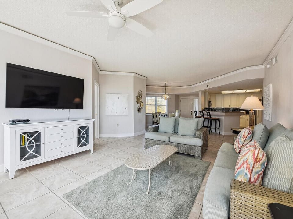 Living Room, Dining Area and Kitchen at 501 Windsor Place