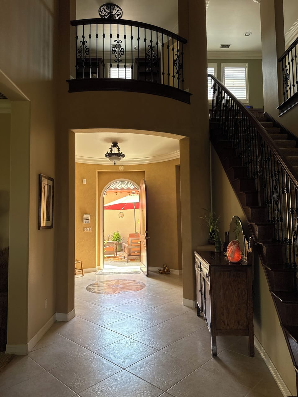Entry from front door and courtyard