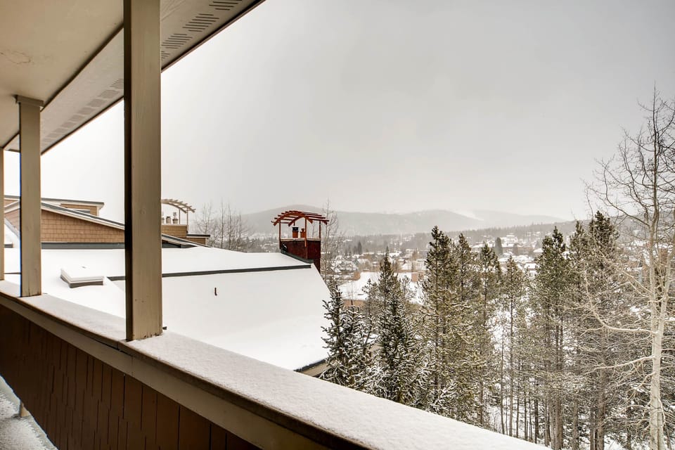 Views from bedroom balcony