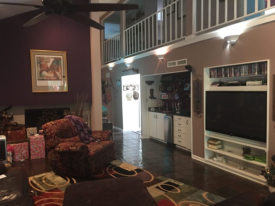 60 inch flat screen Direct TV with Showtime and Movie channels.