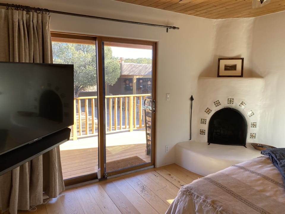 Primary Bedroom (King) fireplace