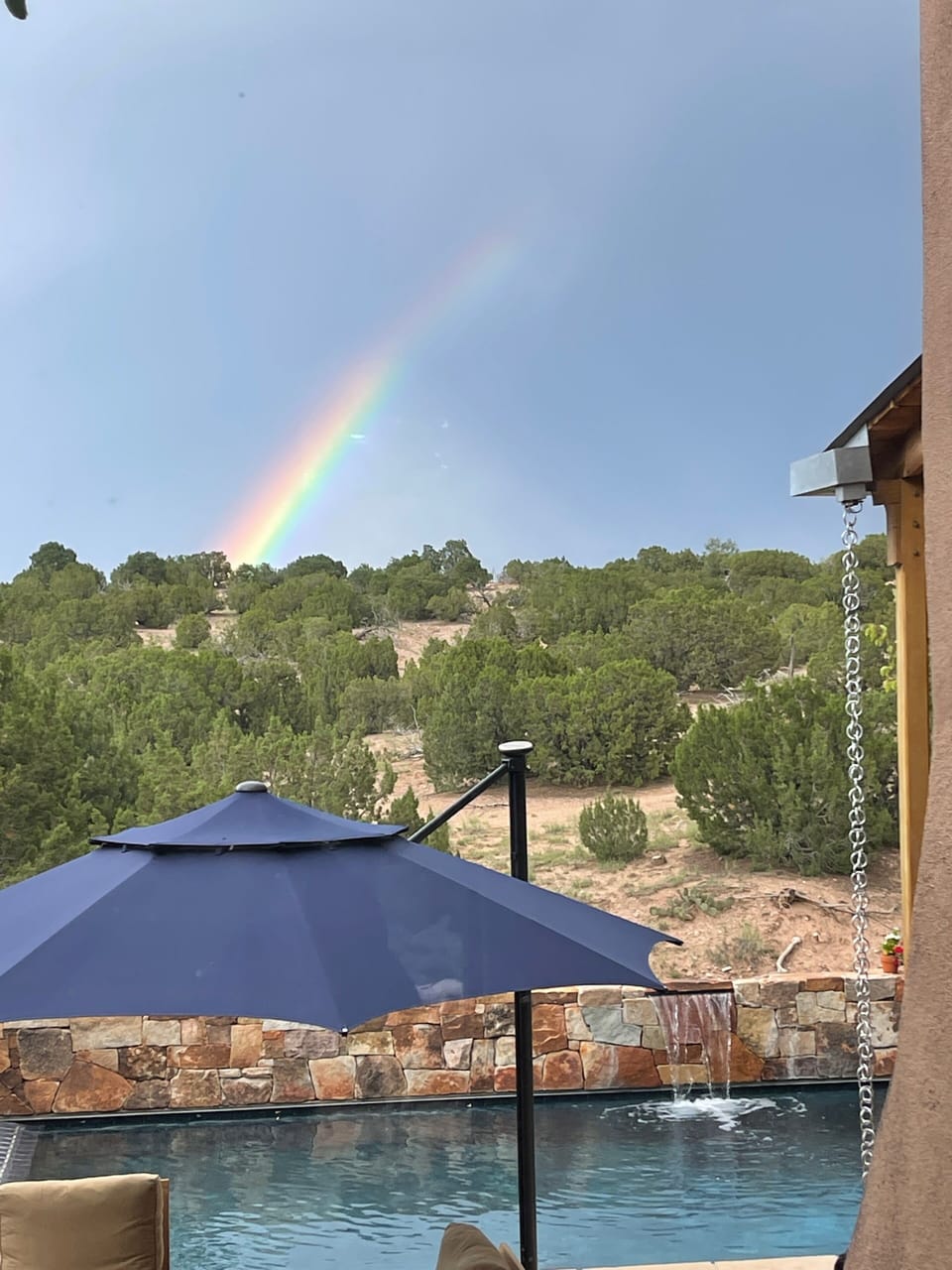 View from front entrance