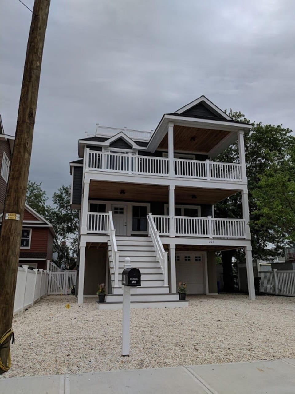 Ample parking, decks in the heart of Beach Haven