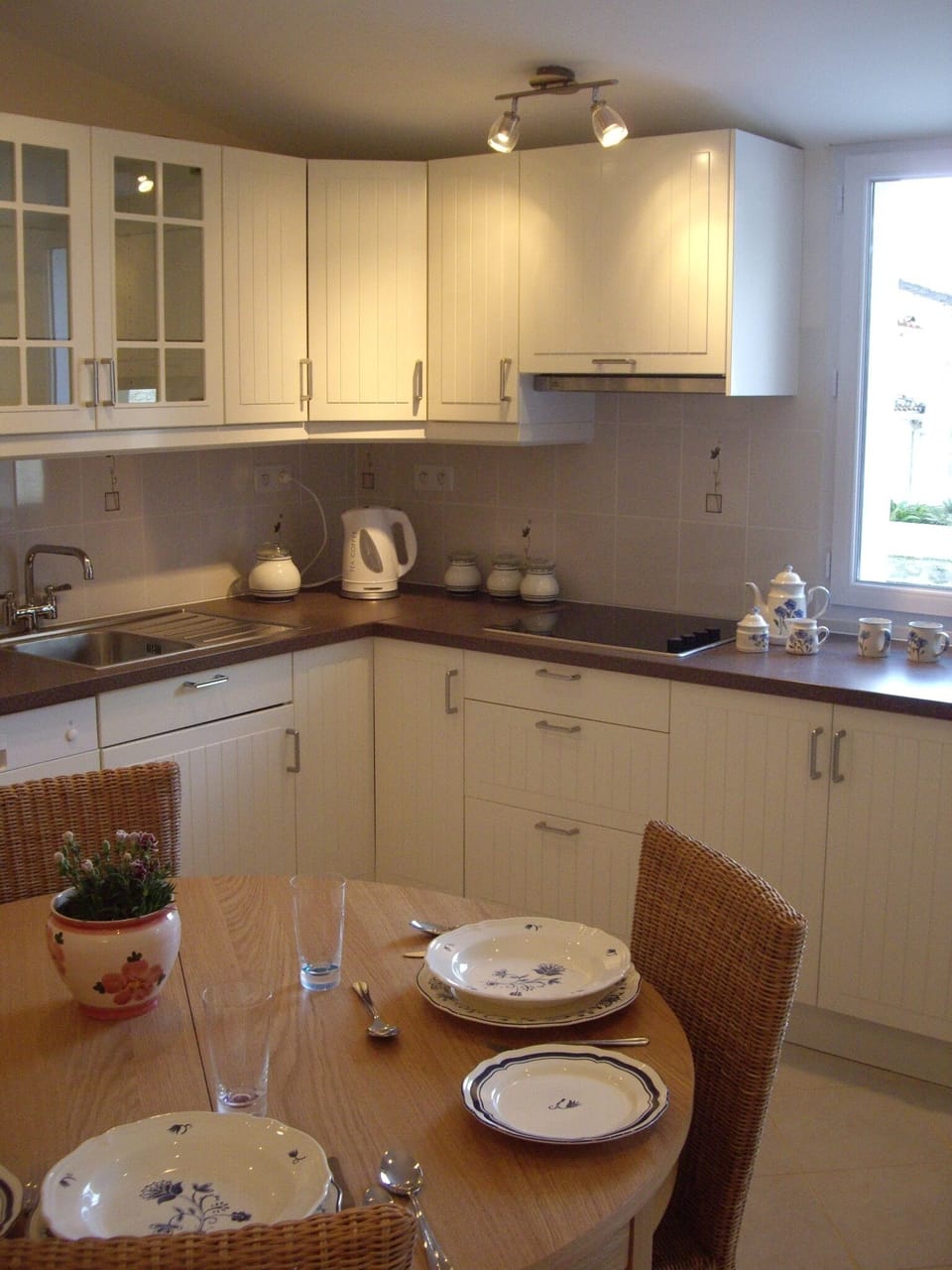 Open plan kitchen