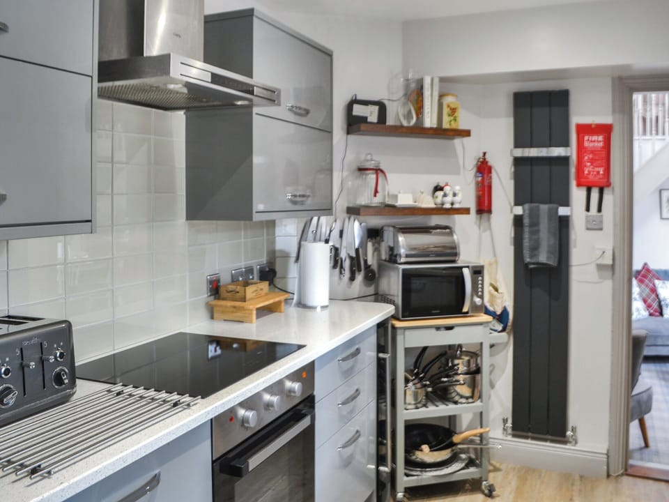 Well-equipped fitted kitchen | The Old Telephone Exchange, Rothbury