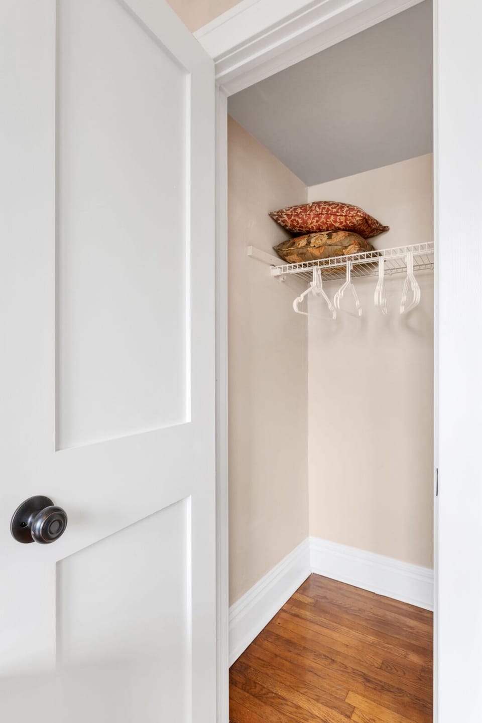 Big closet for all of your clothes. 