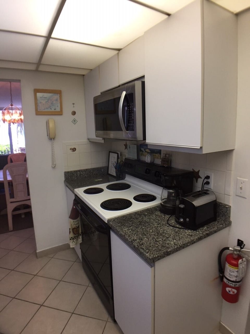Kitchen with Granite Countertops