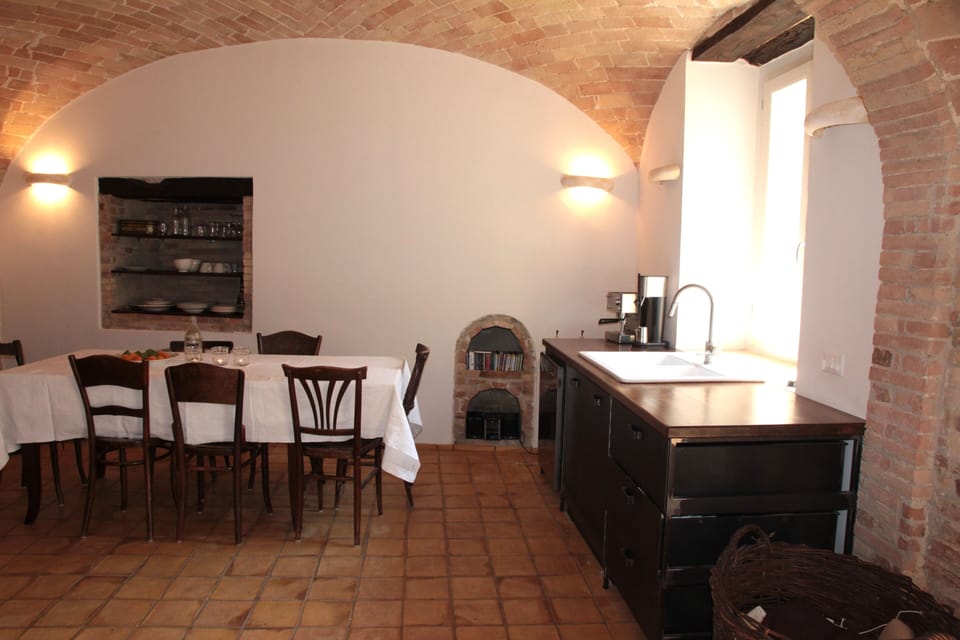 Dining area and kitchen workplace