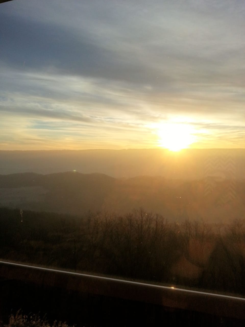 Sunrise over lookout Mountain