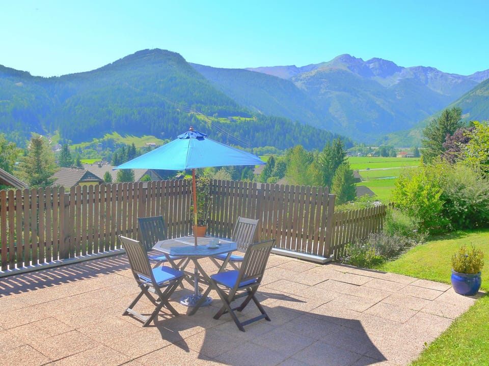 Private Patio with Mountain Views