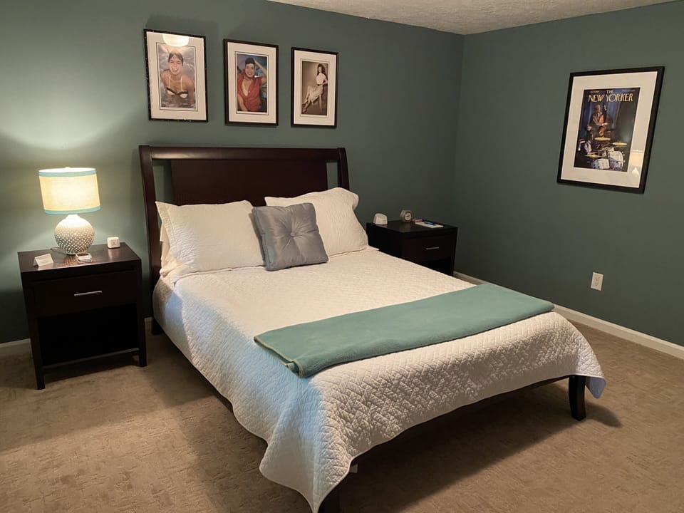 Lower level blue room